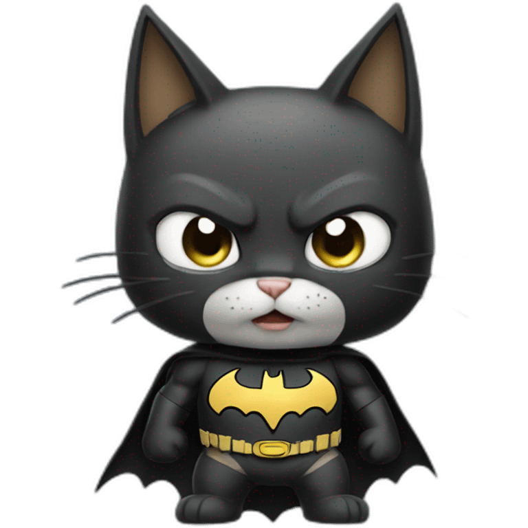 batman-cat emoji