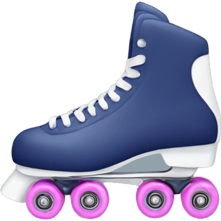 Hockey quad roller skate emoji