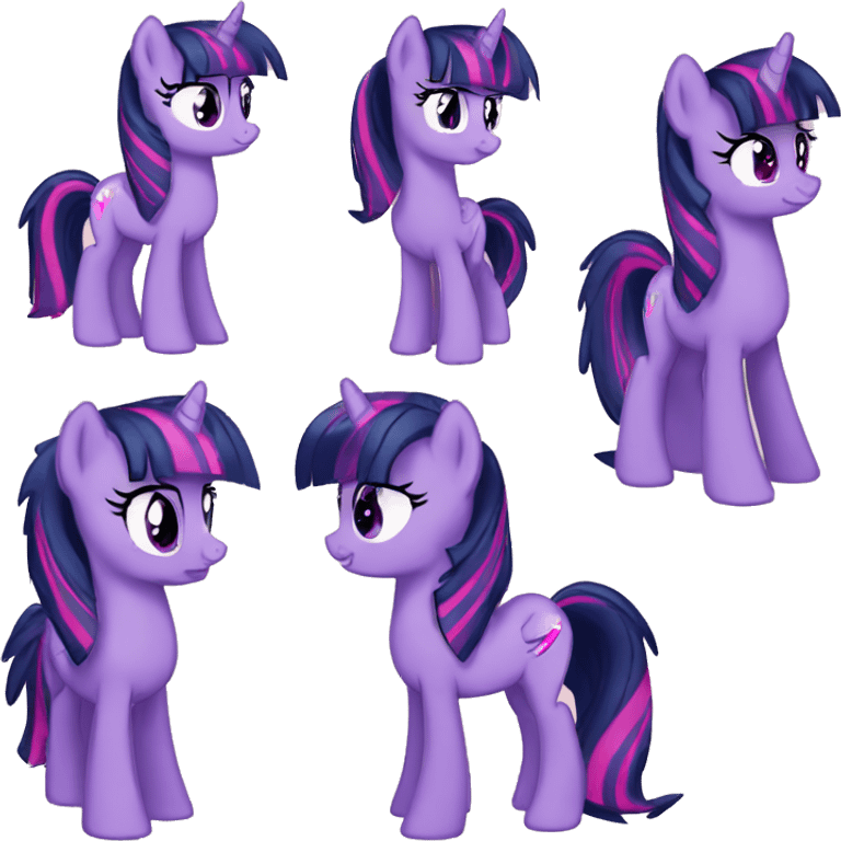 Twilight sparkle de My little pony  emoji