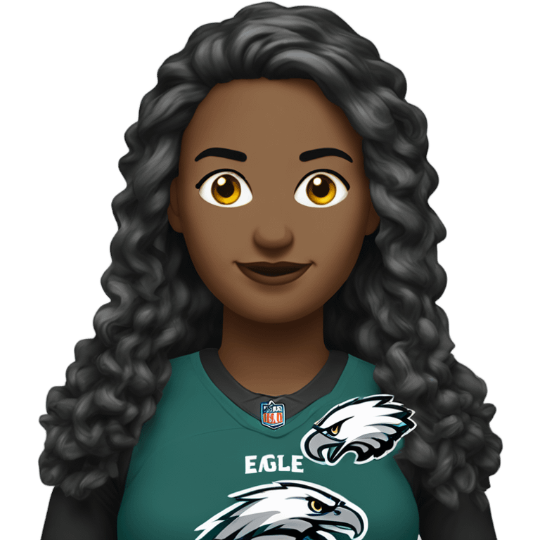 Dianne Philadelphia Eagle’s Fan emoji