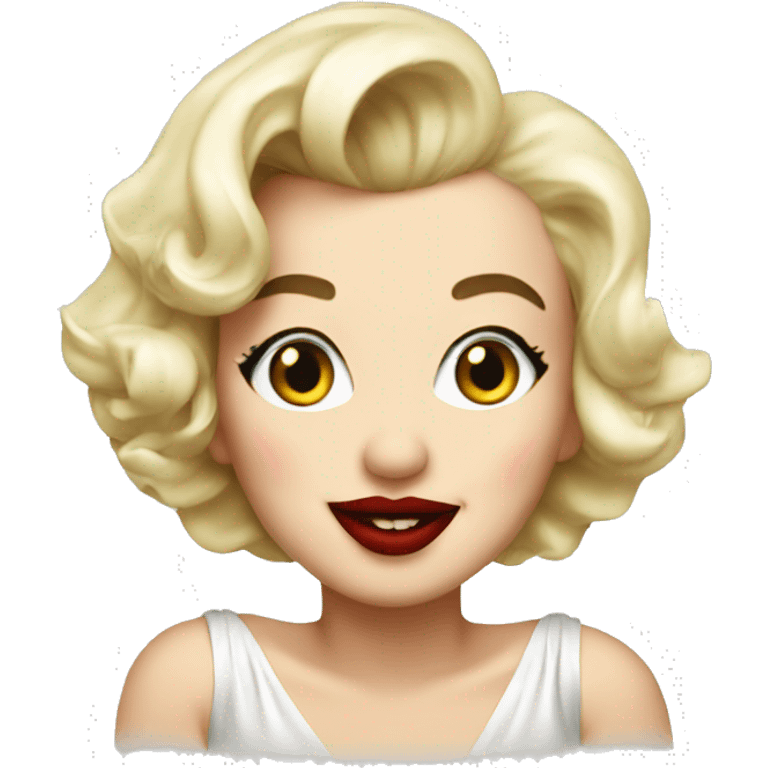 Marilyn Monroe emoji