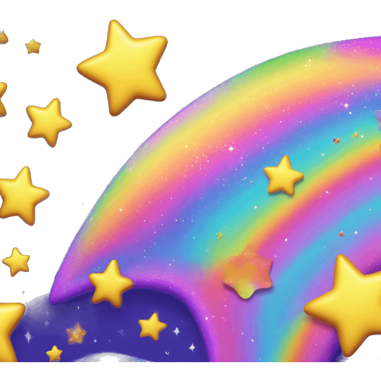 lisa frank shooting star emoji