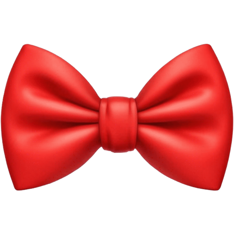 Red bow tie emoji