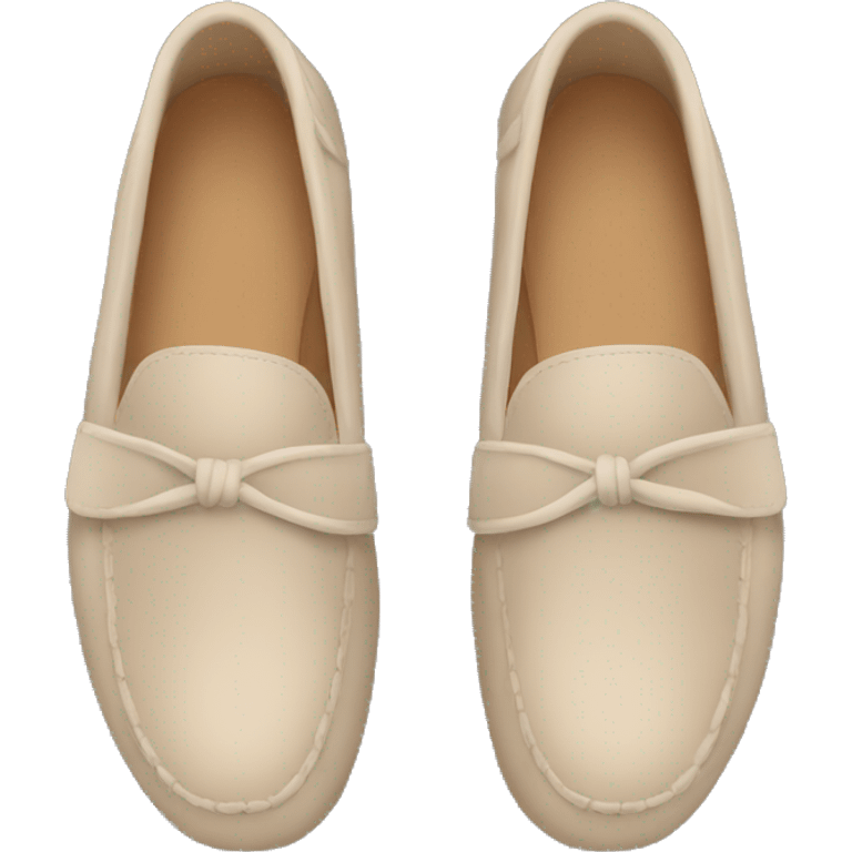 Beige Loafers emoji