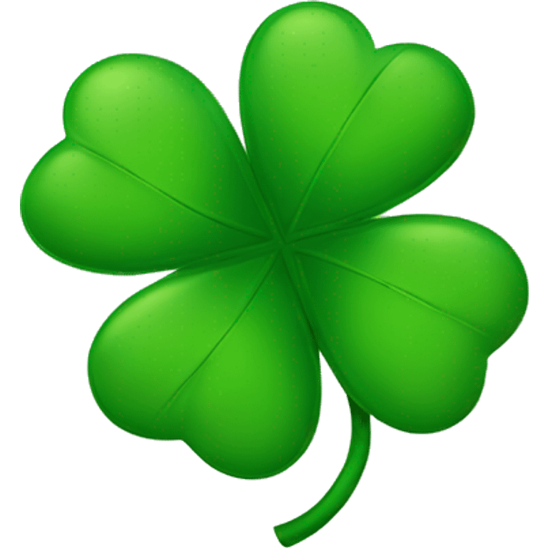 5 leaf clover emoji