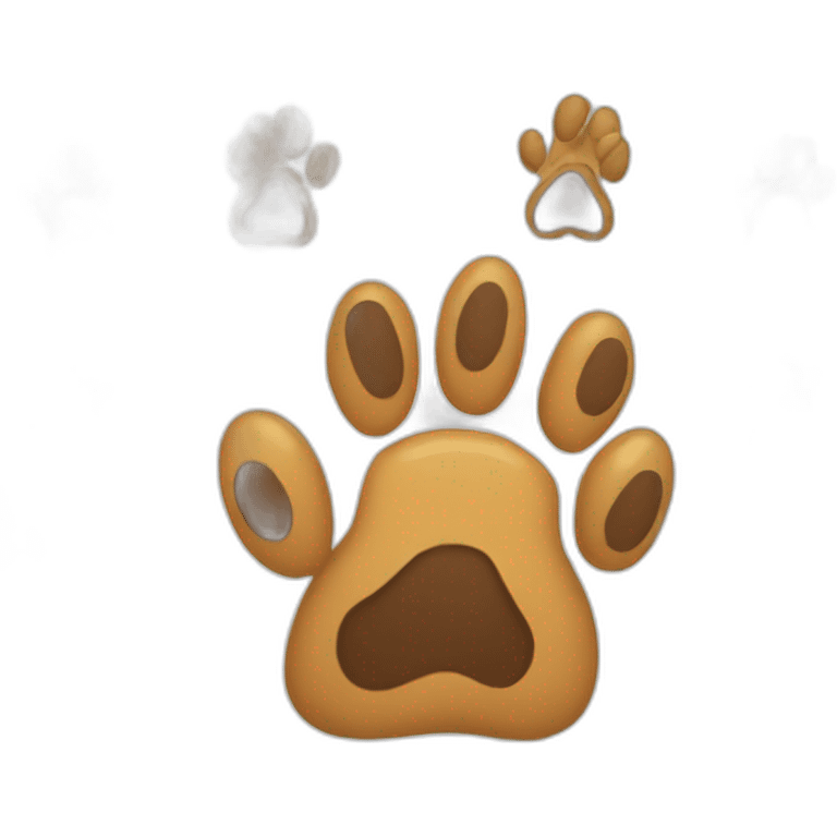 Dog Paws emoji