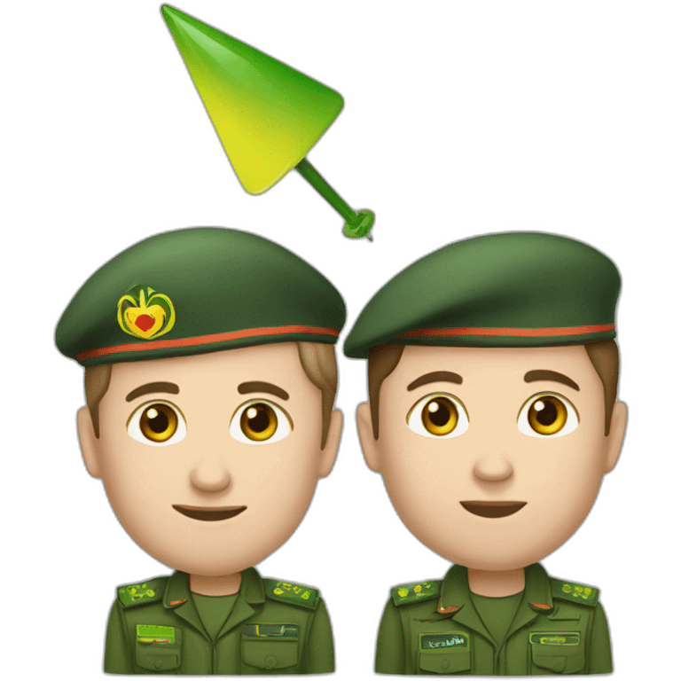 Zelenskyy and HIMARS emoji