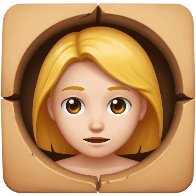 me in a hole emoji