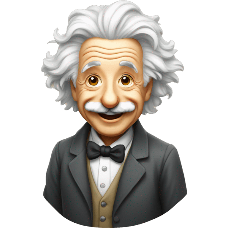 happy albert einstein emoji