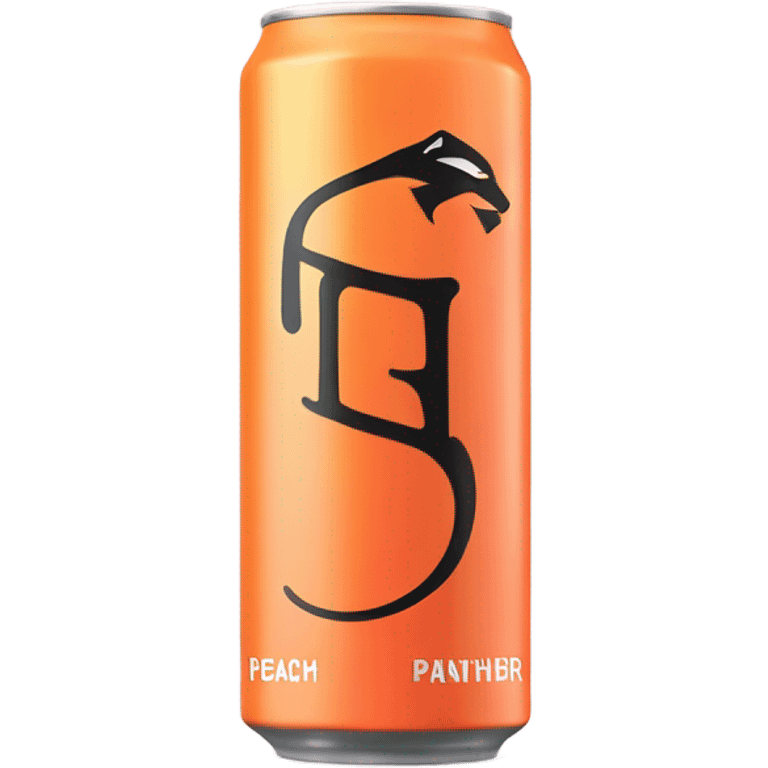 Peach Panther Energy Drink  emoji