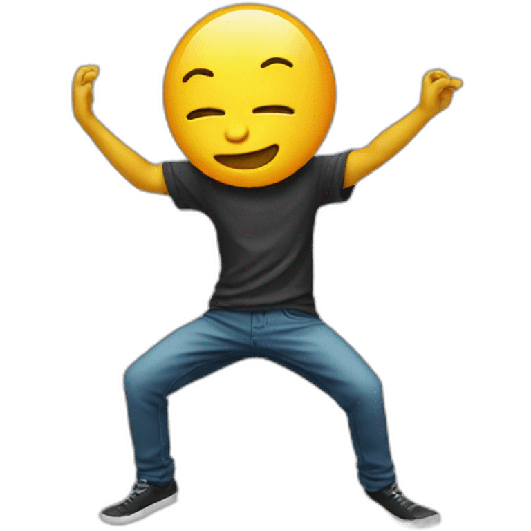 Emoji dab emoji