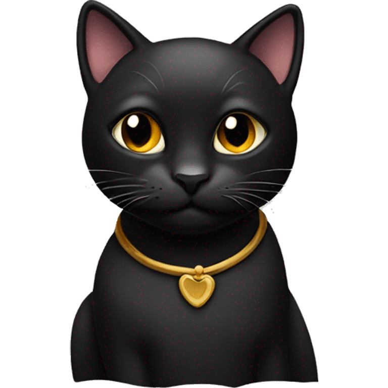 Black cat  emoji