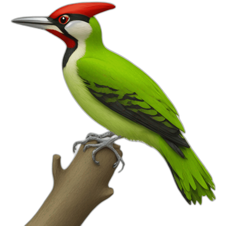 Green Woodpecker emoji