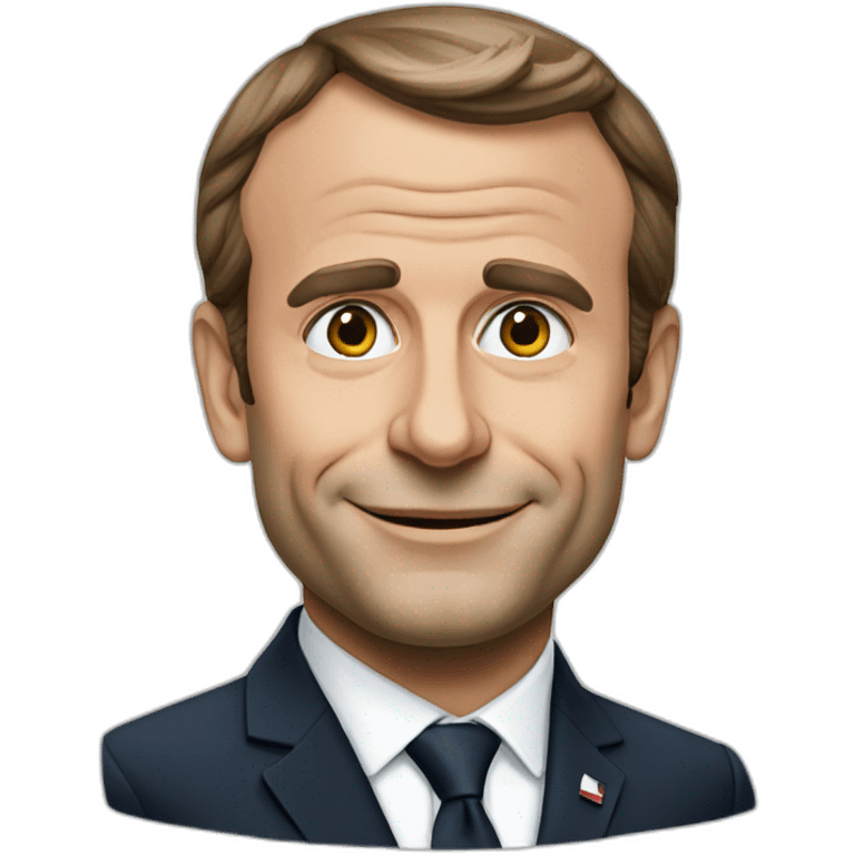 president macron emoji