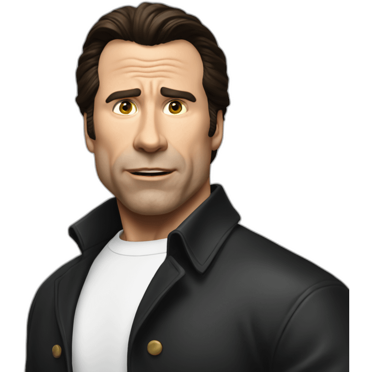 Confused Travolta Meme emoji