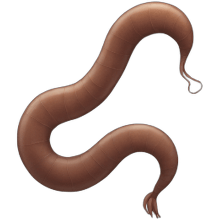 earthworm emoji