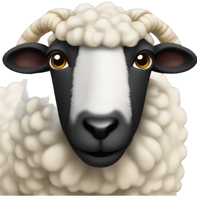 blacknose sheep emoji