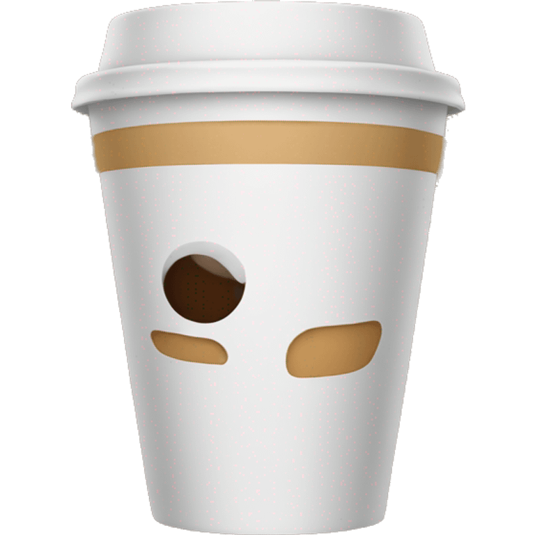 Disposable coffee cup emoji