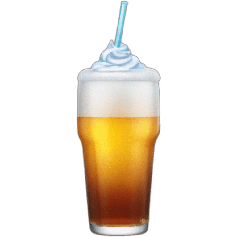 Sonic drink a beer emoji