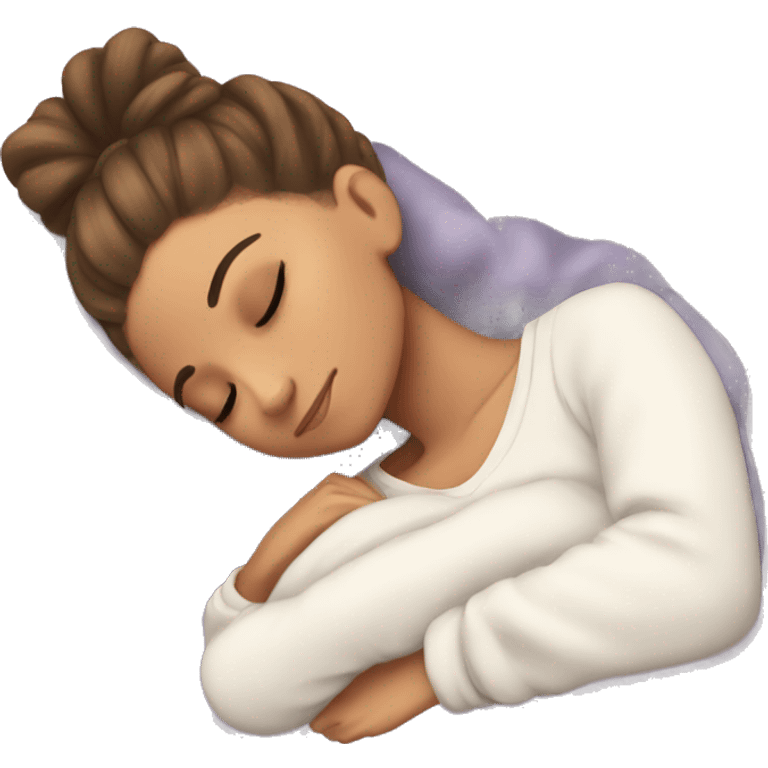 Ariana Grande sleeping emoji