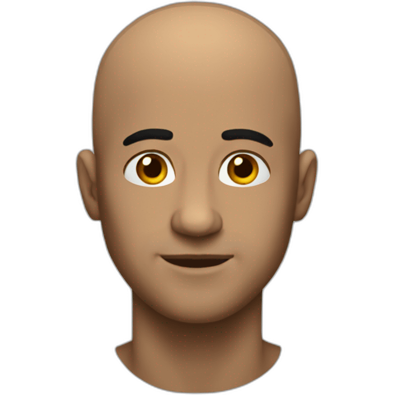 bald man named kevin emoji