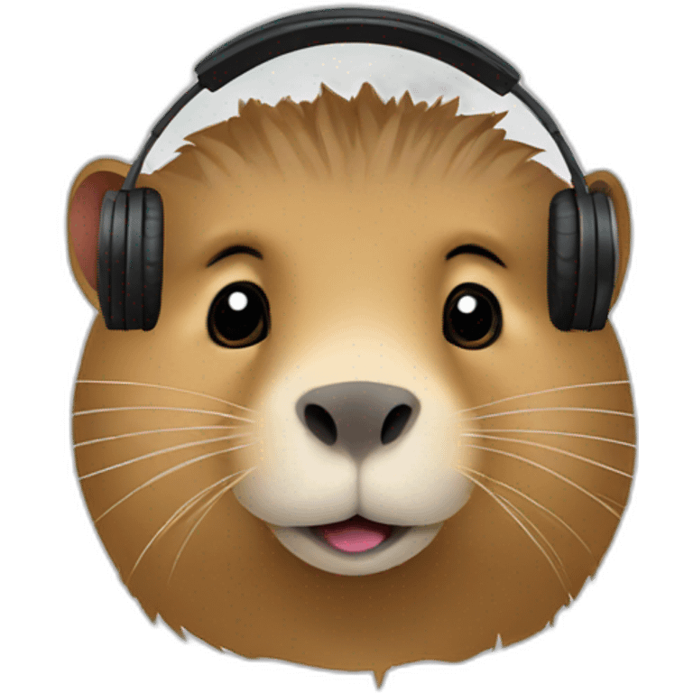 capybara dj emoji