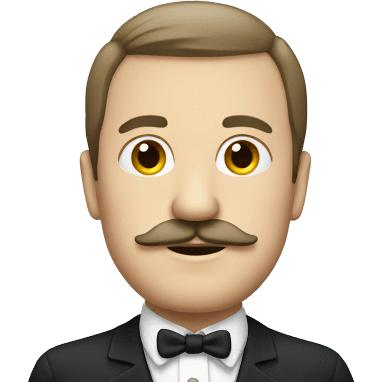 french man with moustache emoji