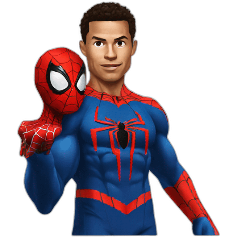 spiderman tape ronaldo emoji