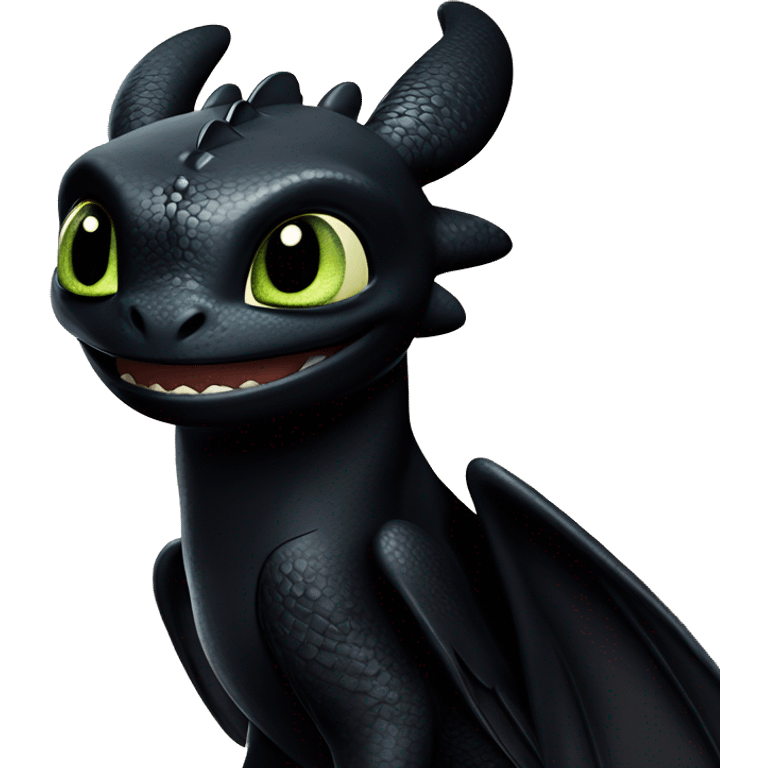 How to train your dragon toothless emoji