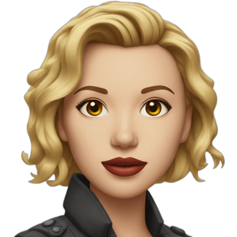 Scarlett Johansson emoji