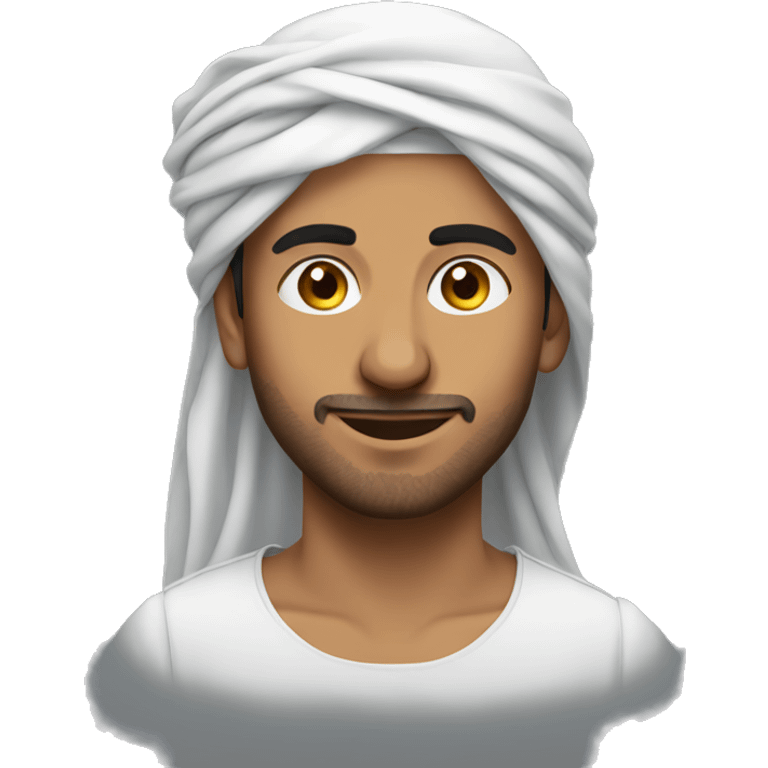 young arabic man emoji