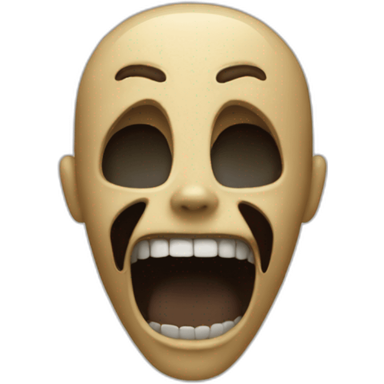 Scream movie emoji