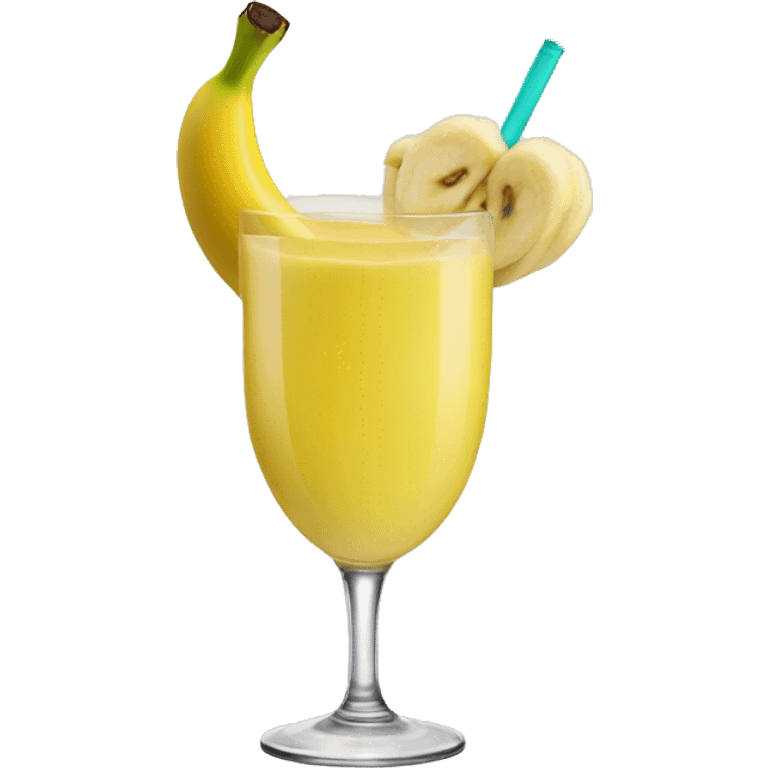 banana cocktail emoji