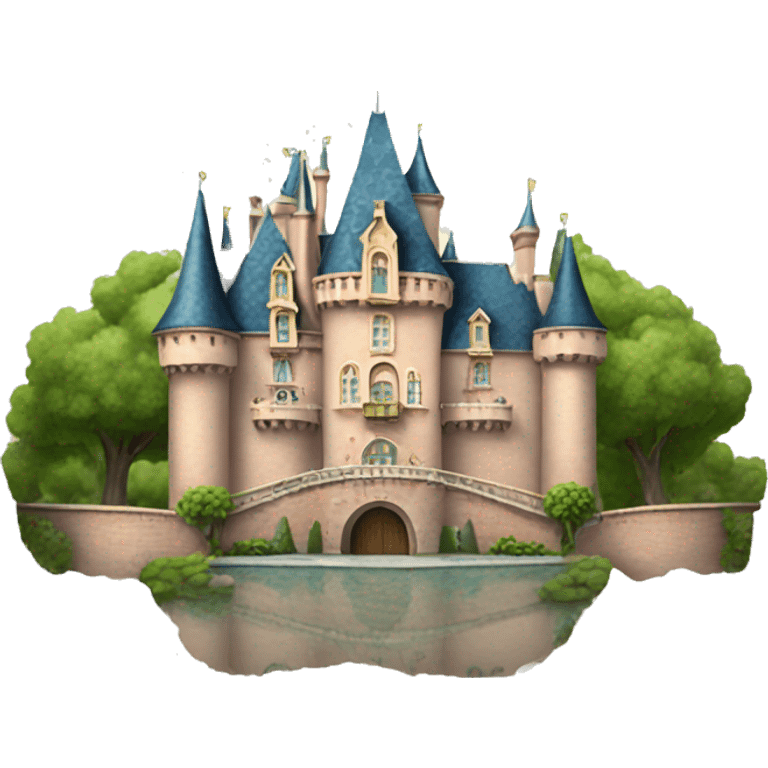 Chateau disneyland emoji