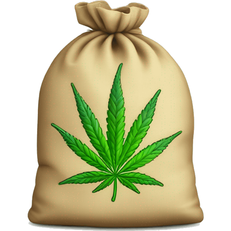 bag of legal marijauna emoji