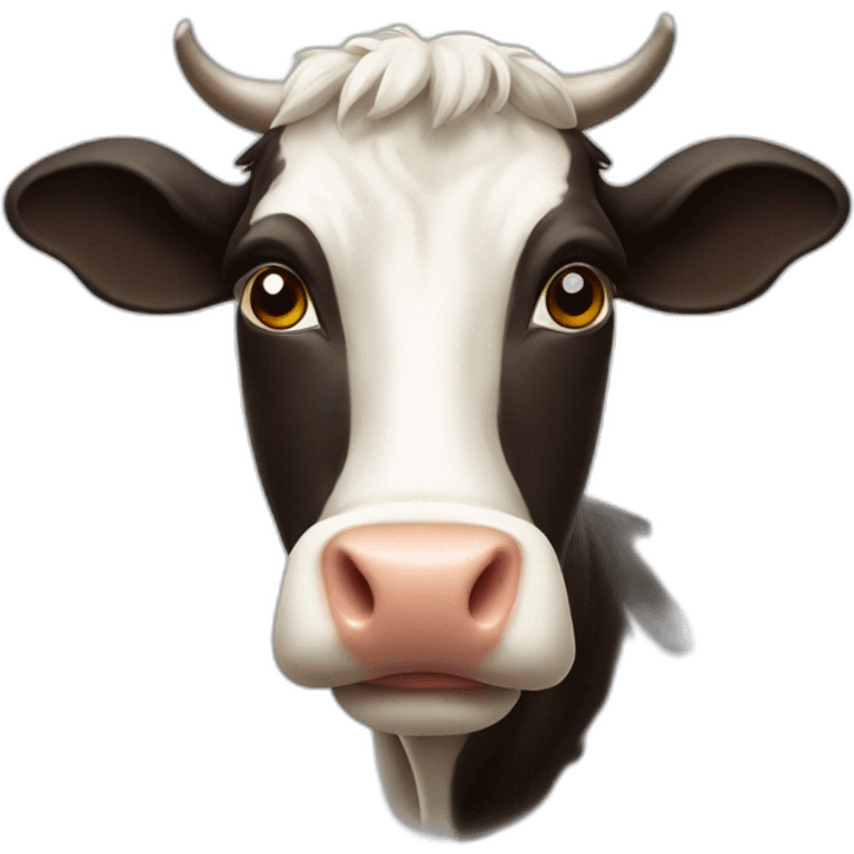 Irish cow emoji