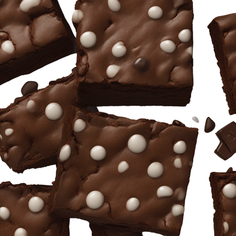 Brownie emoji