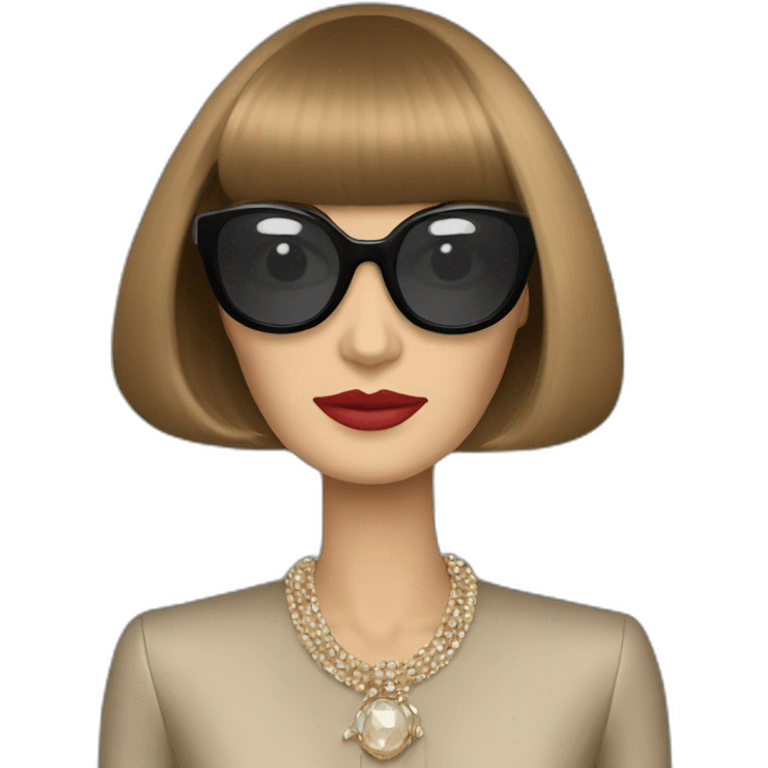 Anna wintour in the future emoji