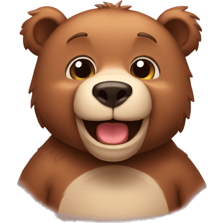 bear with aww emotion emoji