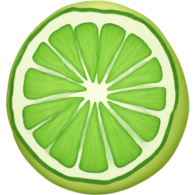 a one bergamot slice emoji