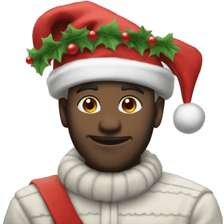 Ratnaja’s photo with Christmas attire emoji