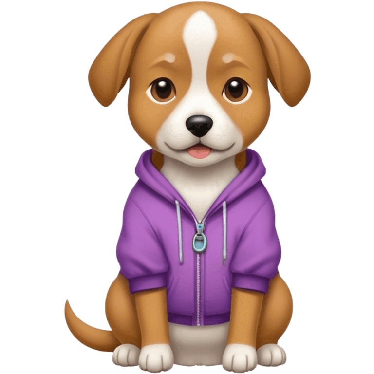 Perro con ropa  emoji