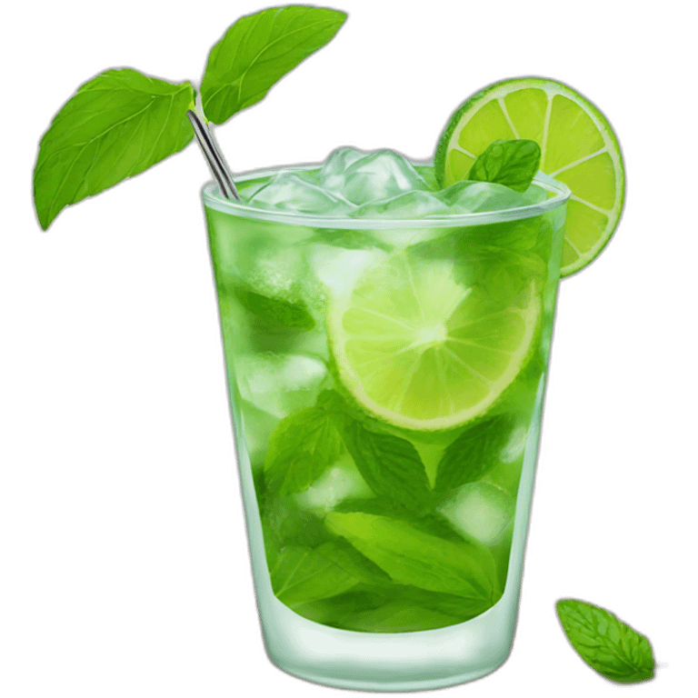 mojito on the beach emoji