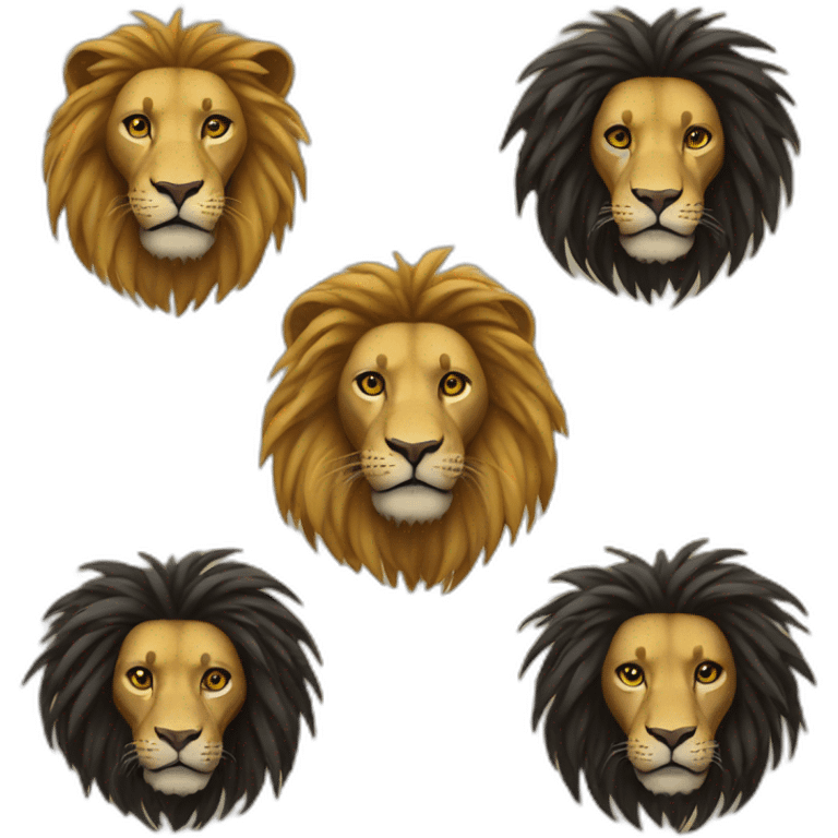 Lion bob marley emoji