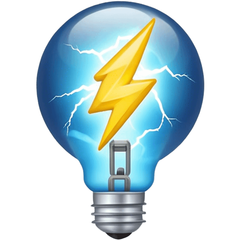 electricity-lightning orb emoji