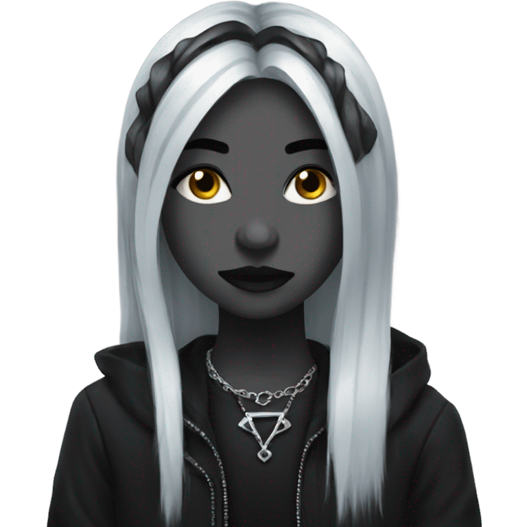 Goth emoji cute emoji