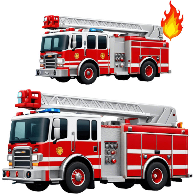 Fire Engine - Pierce Enforcer Pumper (Model Year: 2021) (Iconic colour: Red) emoji