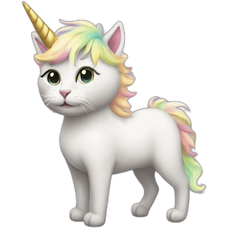 Cat unicorn emoji