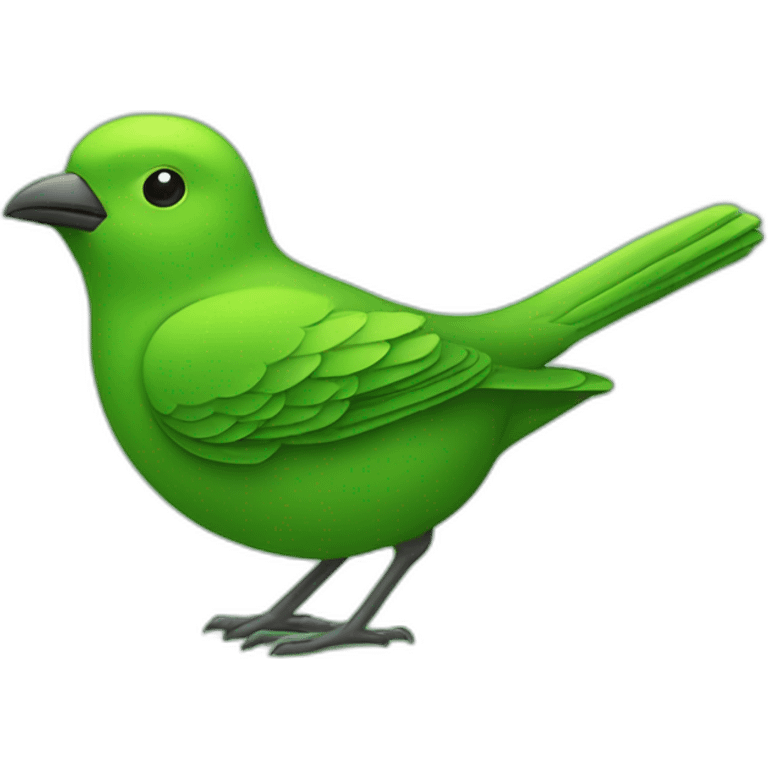 bird green green greeb emoji