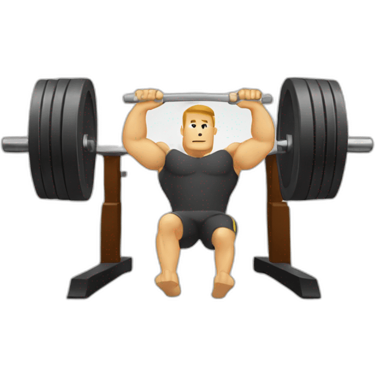 Bench press emoji